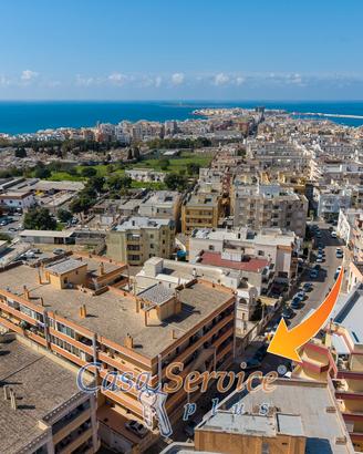 Elegante abitazione con terrazza vista mare