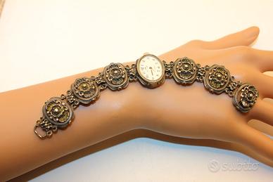 Incantevole Bracciale orologio gioiello argento835