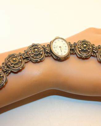 Incantevole Bracciale orologio gioiello argento835