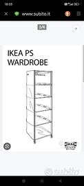 Scaffale organizer verticale