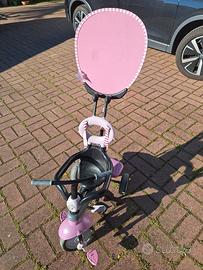 Triciclo/bici  bambina 3 in 1