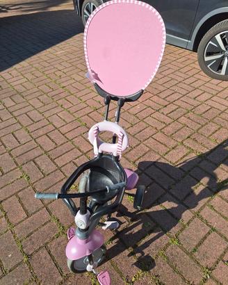 Triciclo/bici  bambina 3 in 1