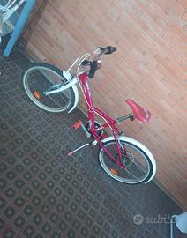 bici da bambina usata pochissimo 
