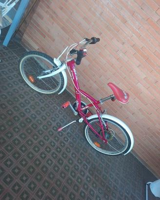 bici da bambina usata pochissimo 