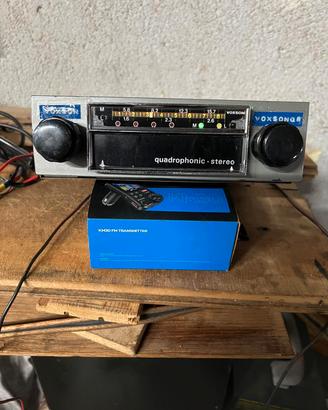 Voxson quadrifonico con cassette originali