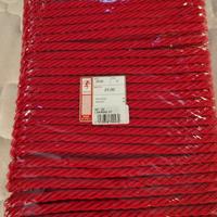 CORDONE per TENDE, 25m, ROSSO, Spessore 10mm