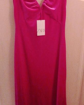 vestito fucsia Zara 