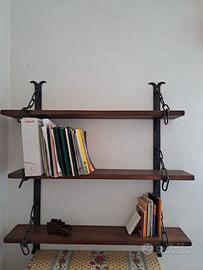 Libreria a muro 3 ripiani