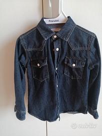 Camicia denim bambino