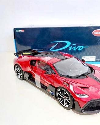 Bugatti Divo del 2018 Red - 1/18 Tanomodels