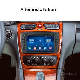 Autoradio navigatore mercedes benz classe c vito