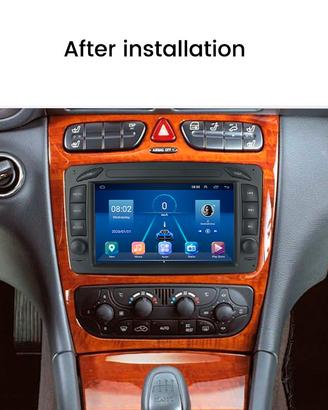 Autoradio navigatore mercedes benz classe c vito