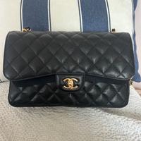 chanel jumbo nera con oro