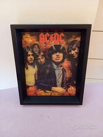 quadro effetto tridimensionale AC/DC