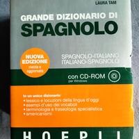 GRANDE DIZIONARIO DI SPAGNOLO HOEPLI +CD ROM