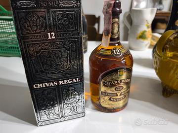 chivas regal blended scotch whisky anni 80
