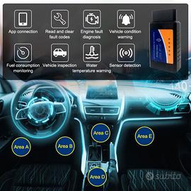 Scanner OBD2 ELM327 Bluetooth – Diagnosi Auto