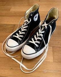 Converse All Star, nere taglia 46.