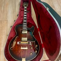 Ibanez AG95QA DBS Dark Brown Sunburst