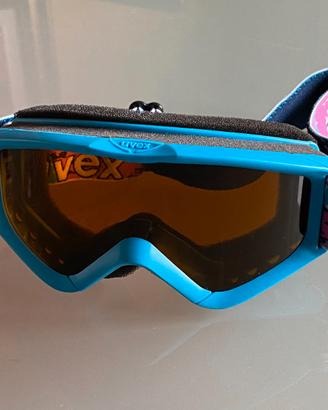 Maschera da sci ragazzo/ragazza originale Uvex
