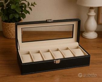 Scatola porta orologi e bracciali