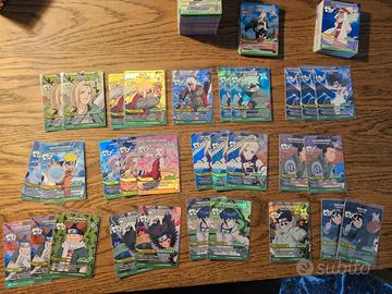 Naruto Mythos - set Rare e Rare Alt version