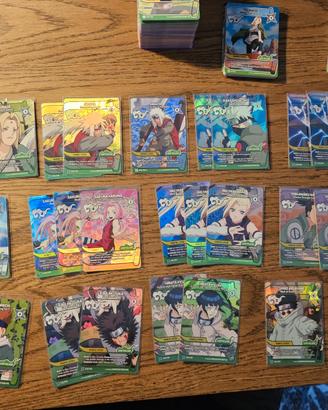 Naruto Mythos - set Rare e Rare Alt version
