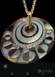 Collana Bvlgari Intarsio in madreperla e diamante