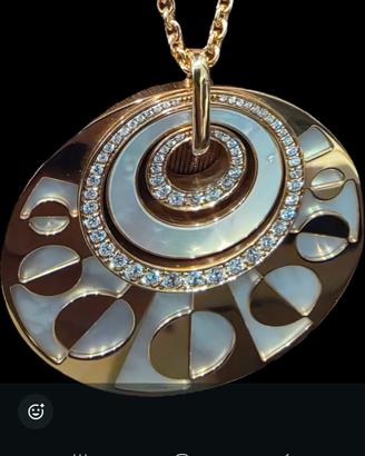 Collana Bvlgari Intarsio in madreperla e diamante