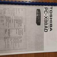 MANUALE DI SERVIZIO AUREX TOSHIBA PC X88AD