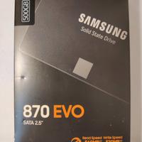 Hard Disk SSD SAMSUNG 870 EVO 500 GB, SATA 3, 2,5 