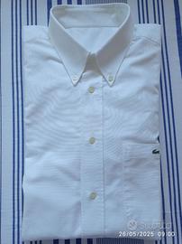 Camicia bianca Lacoste