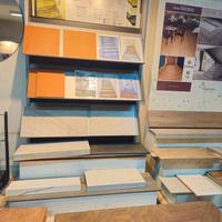 SCALE IN LASTRE DI GRES PORCELLANATO