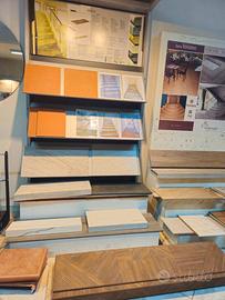 SCALE IN LASTRE DI GRES PORCELLANATO