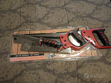 set taglio 3 seghe legno