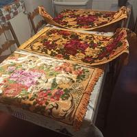 Copriletto e Tappeti in Ciniglia anni 50