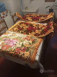 Copriletto e Tappeti in Ciniglia anni 50