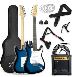 Chitarra Elettrica 4/4 Scala XF kit amplificatore