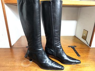 Stivali alti in pelle Gerardine