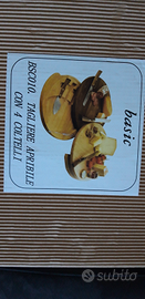 Tagliere rotondo apribile