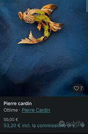 Spilla pierre cardin