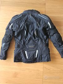 Giacca moto donna, 2 strati, marca IXS, tg XS 38. 
