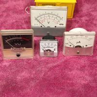 vu meter amperometro voltmetro 4 pezzi vintage