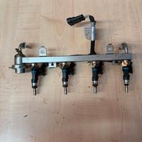 Flauto con iniettori originali 500 595 abarth