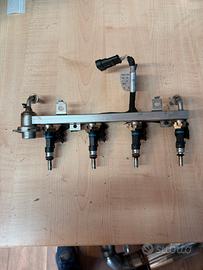 Flauto con iniettori originali 500 595 abarth