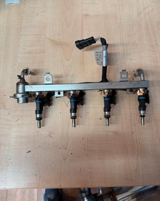 Flauto con iniettori originali 500 595 abarth