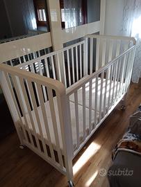 Lettino evolutivo Glam azzurra design 