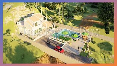 Villa di 140 m² con 3 locali e posto auto a Castel