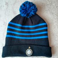 Berretto con ponpon Inter