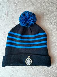 Berretto con ponpon Inter